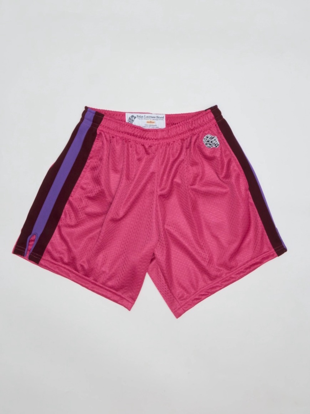 NWOT Relax Lacrosse Brand LAX Shorts 6.5 inch Hot Pink - Picture 6 of 9